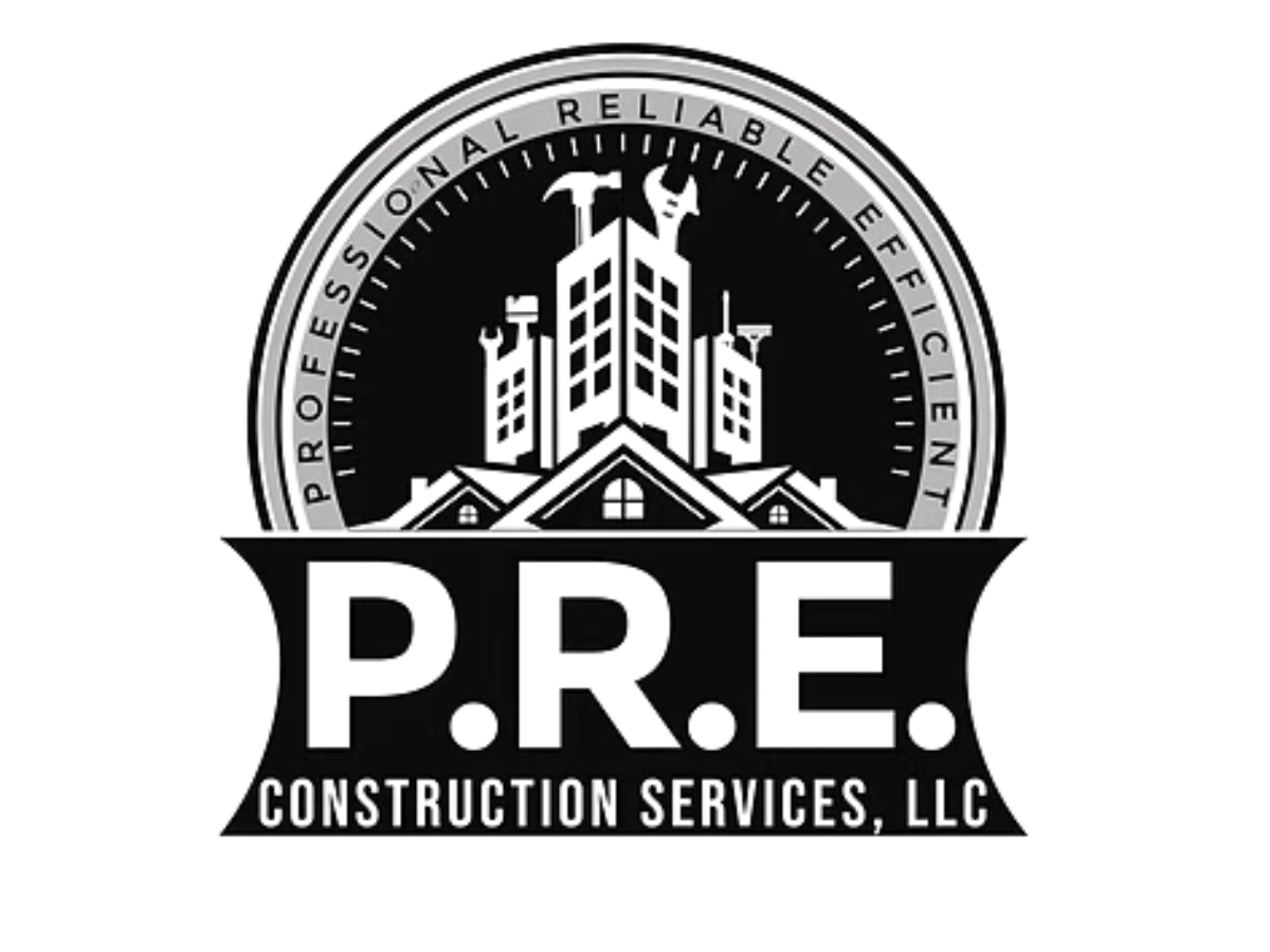 P.R.E Construction Services logo